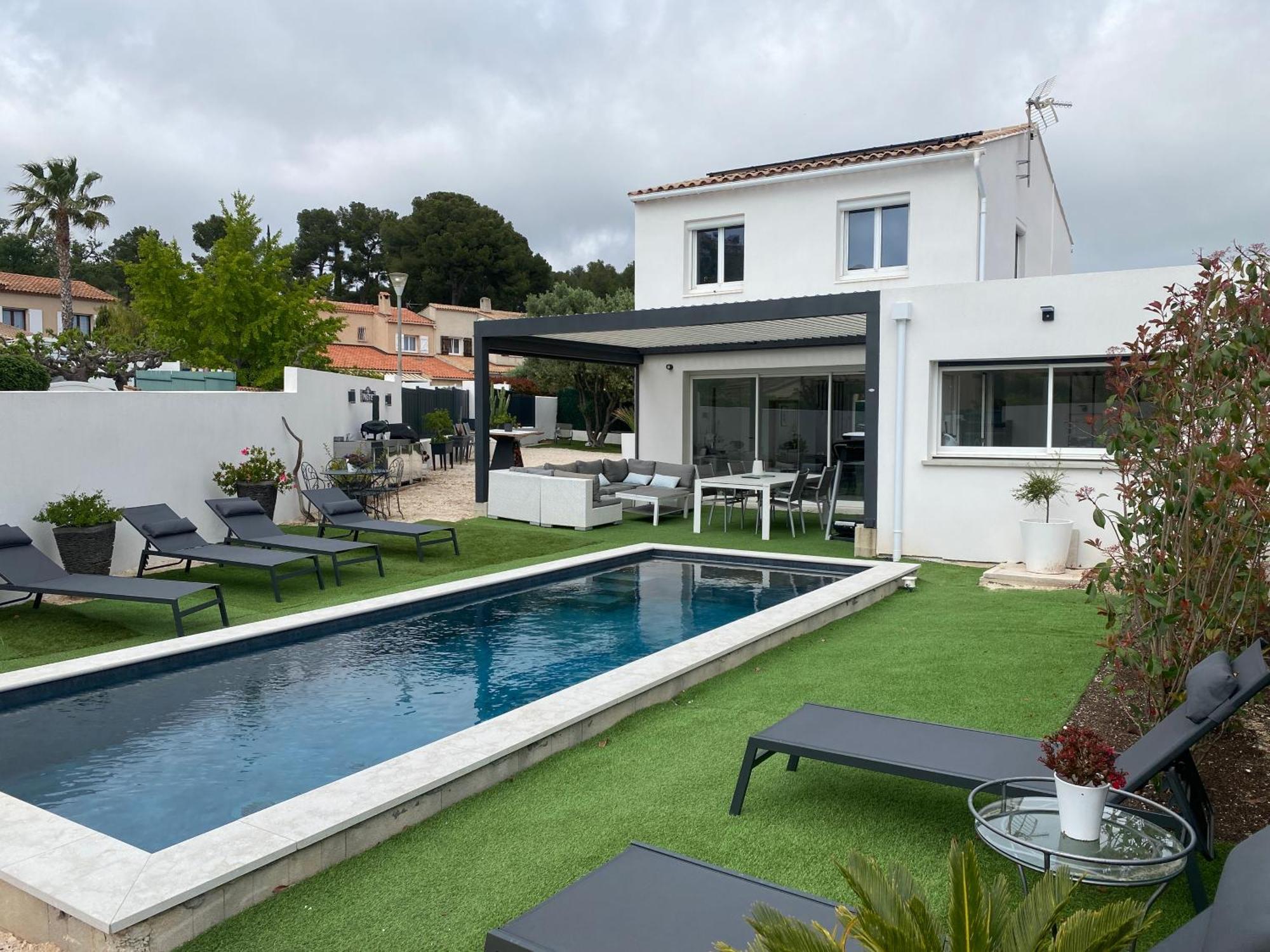 Villa Laurana Hyeres 6 Personnes Piscine Chauffee Exterior photo